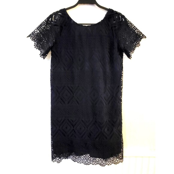 Madewell Lace Lyric Blue Dress - Picture 2 of 5